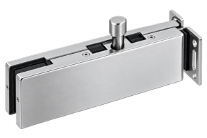 Over Panel Patch Glass Door To Frame - Stainless (KPF30A)