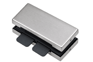 Overpanel DOUBLE DOOR Patch Stop Fitting Satin (AF402)