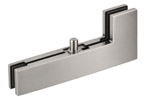 Corner Transom Fitting - Satin Stainless (KPF-40)