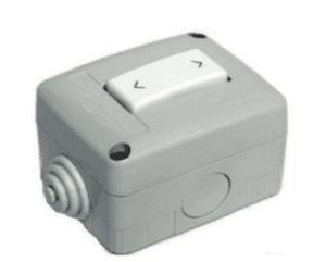 Garage/Roller Shutter Tubular Motor Rocker Switch - Push Button Up / Down