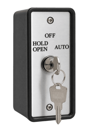 3 Position Automatic Door Key Switch – Hold Open / Off / Auto