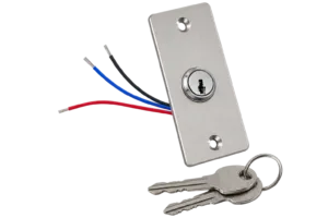Momentary Key Switch for Access Control & Automatic Doors