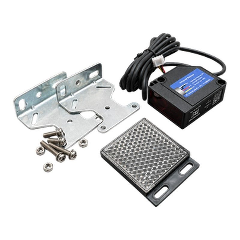 8m photocell infrared safety beam with reflector and brackets