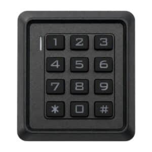Access control keypad with RFID card reader