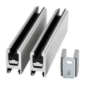 Automatic door glass clamp – Euro Automatic Doors 10–12mm sliding door glass clamp