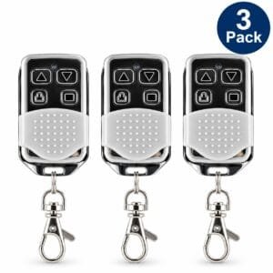 Genuine NECO remote 3 pack, three TR4 Mark 1 roller shutter key fobs