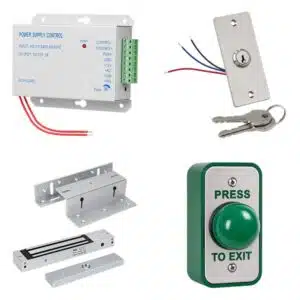 Magnetic door lock kit – single door maglock kit